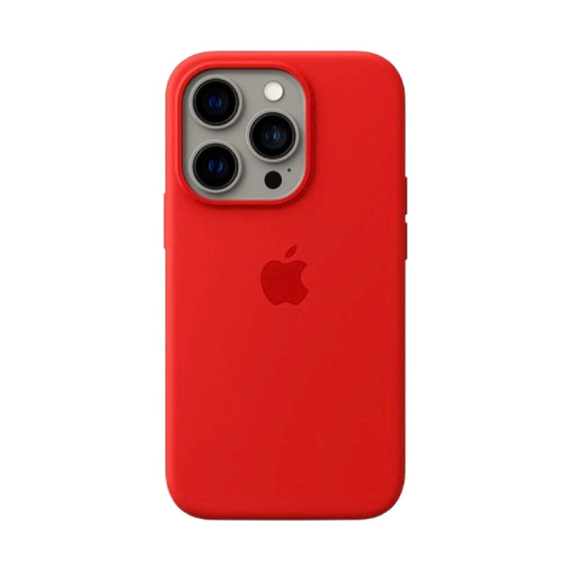 Red silicone case